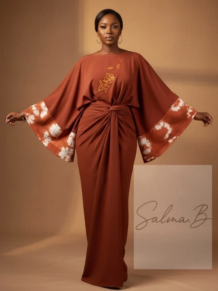 Hauz of Mae signature draped gown